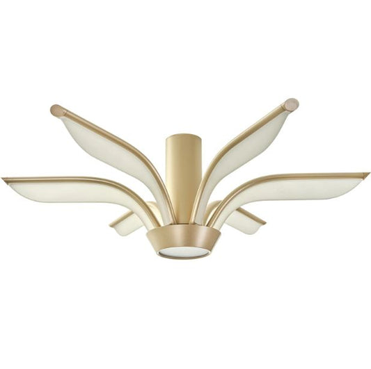 Плафон със смарт управление Cronos, мат злато, led 48w, 3183lm, 3000-6000k, 4021c/6p gd