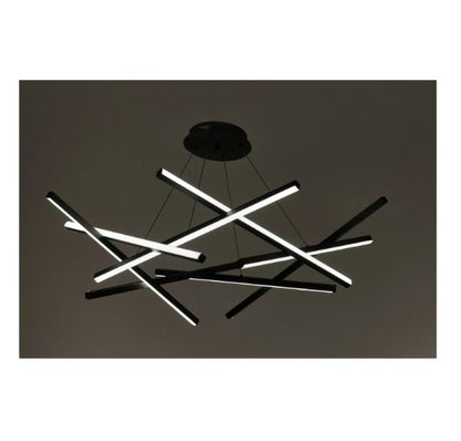 Полилей Leroy, черен, led 95w, 4000k, 2469/95w bk