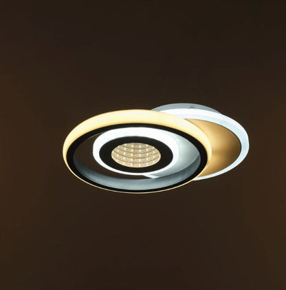 Плафон Gravity,черен, led 52w, 3000-6000k, 3008/1W