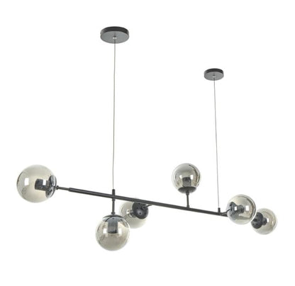 Полилей Molecule, черен, 6xe27, 2393/6 bk
