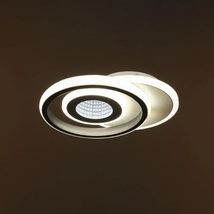 Плафон Gravity,черен, led 52w, 3000-6000k, 3008/1W