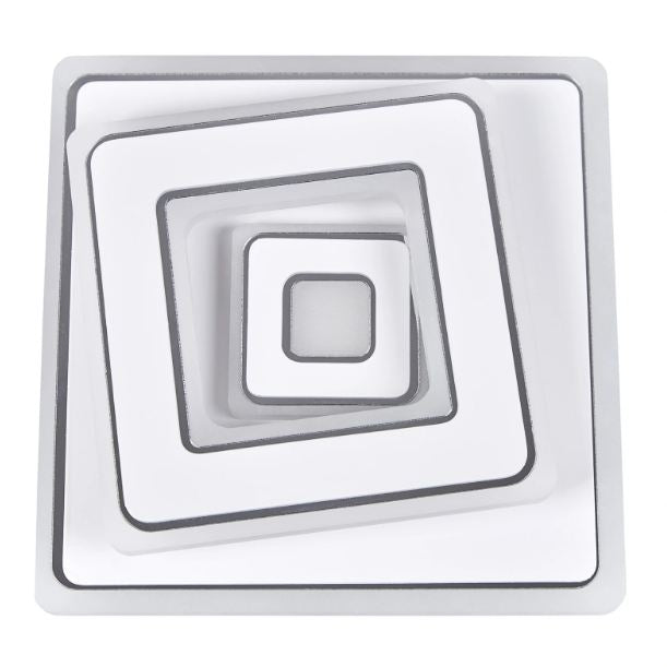 Плафон Azami, бял, led 35w, 3000k-4000k-6000k, 2372
