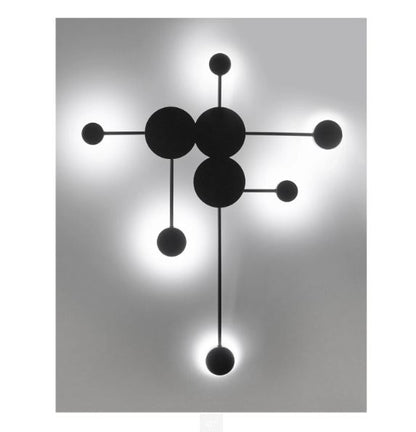 Плафон Cree, черен, led 30w, 4000k, 2370