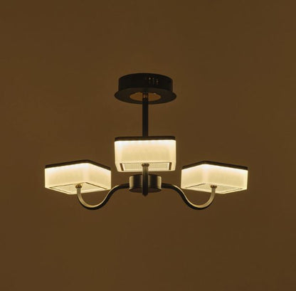 Полилей със смарт управление Aldo, черен, led 50w, 3000k-65000k, 5000Lm, 2816BK/3