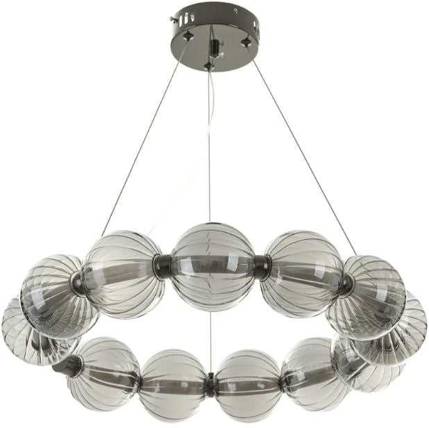 Полилей Abyss, черен хром, led 43w, 3000k, 4226/540