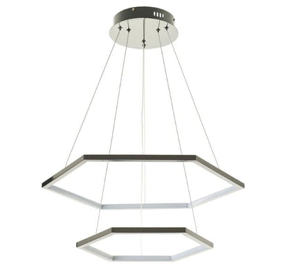 Полилей Eston, тъмно сив, led 55w, 4000k, 2472/55w bk