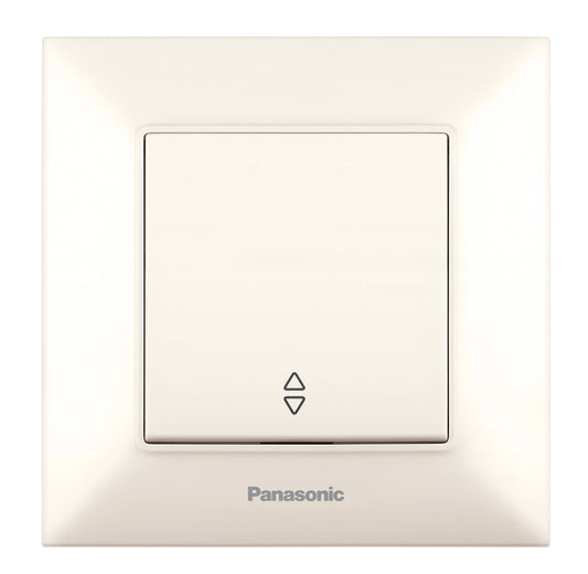 PANASONIC - Девиаторен ключ Panasonic Arkedia Slim крем WNTC0003-2BG