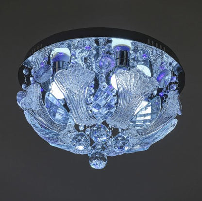 Плафон Natali, хром, led RGB 9w+4xe27, 3078/40 ch