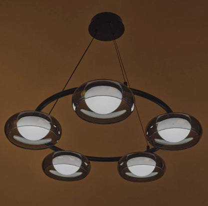 Полилей със смарт управление Novice, черен, led 88W, 4767lm, 3000-6000k, 4019/5p bk