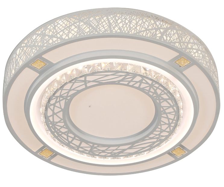 Плафон Reina със смарт управление, бял, led 67w, 3029T/67WR
