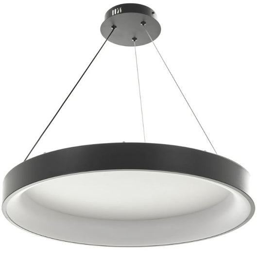 Полилей Xander със смарт управление, черен, led 68w, 3000-6000k, 3009BK/600T