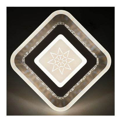 Плафон Sandstone, бял, led 31w, 4000k, 2611/31w