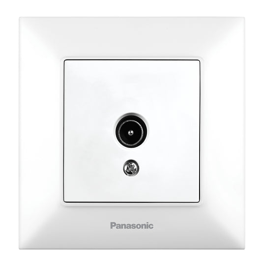 PANASONIC - TV розетка Panasonic Arkedia Slim бял WNTC0452-2WH