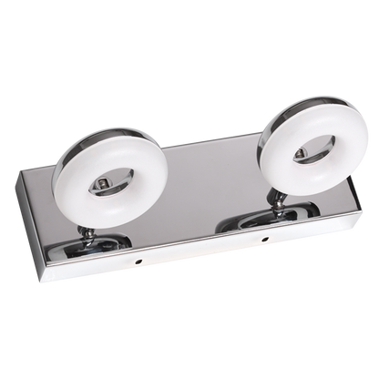 LED осветително тяло за баня, 2x5W, 2700K хром, IP44 / LOTB1027