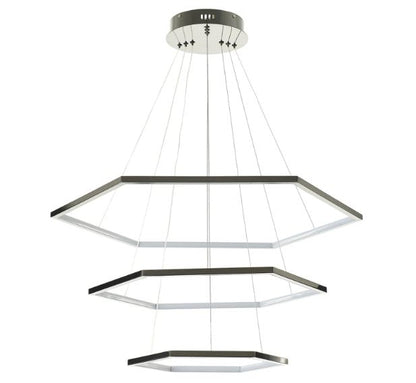 Полилей Eston, тъмно сив, led 100w, 4000k, 2472/100w bk