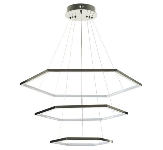 Полилей Eston, тъмно сив, led 100w, 4000k, 2472/100w bk