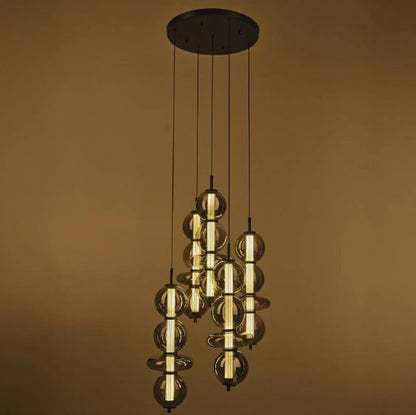 Полилей Solana, черен, led 60w, 3000-6000k, 4167/5 BK