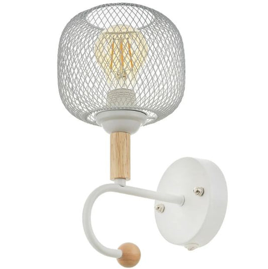 Аплик Mesh, бял, 1xE27, 4120/1W WH