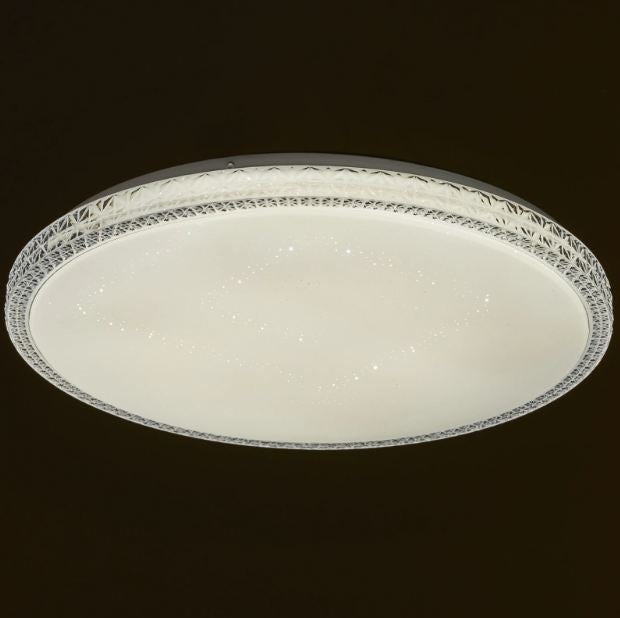 Плафон Ice, бял, led 96w, 3000к-6500к, 9600Lm, 2820/48W