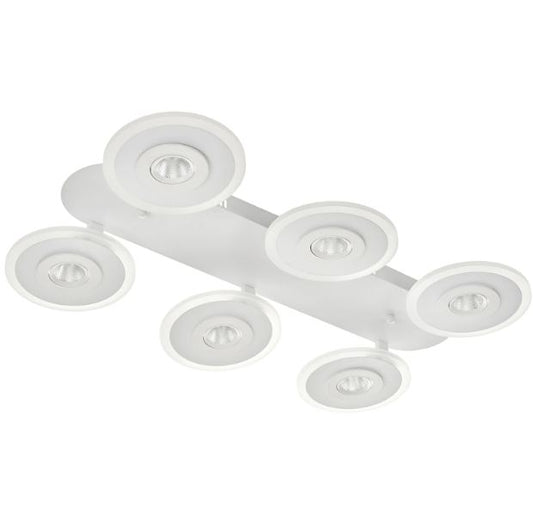 Плафон Lander, бял, led 126w, 3000-6000k, 2780/6