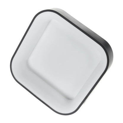 Метален led плафон, черен, led 18w, 4000k, 1981/36 bk
