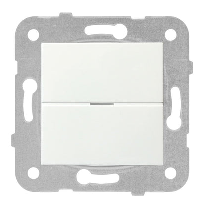 PANASONIC - Универсален димер Panasonic 3-150 W Panasonic Kare бял WKTT05295WH