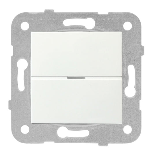 PANASONIC - Универсален димер Panasonic 3-150 W Panasonic Kare бял WKTT05295WH