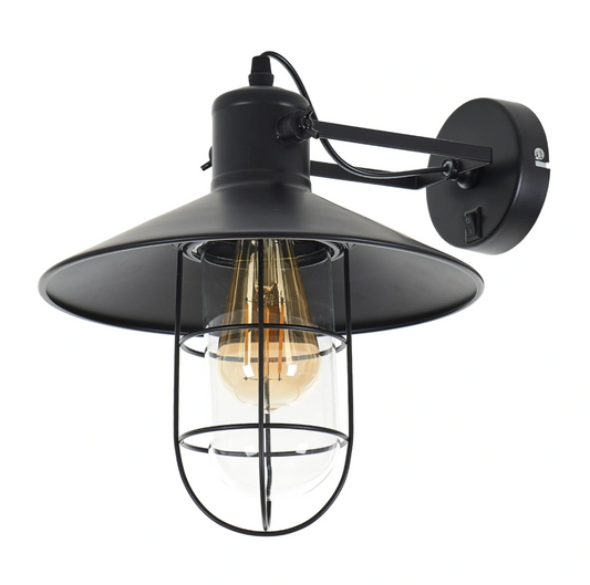 Аплик Loft, черен, 1xe27, 2422