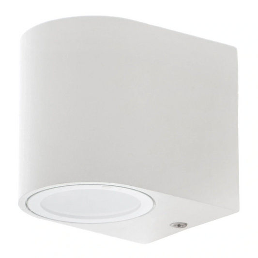 Метален градински аплик, бял, 1x40w, 1494 wh