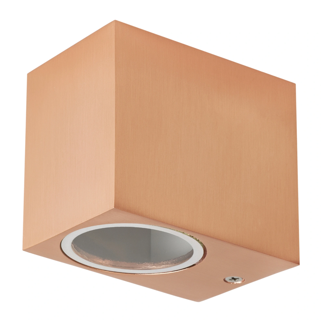 Метален градински аплик, мед, 1x40w, 1496 snr