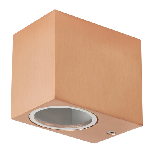 Метален градински аплик, мед, 1x40w, 1496 snr