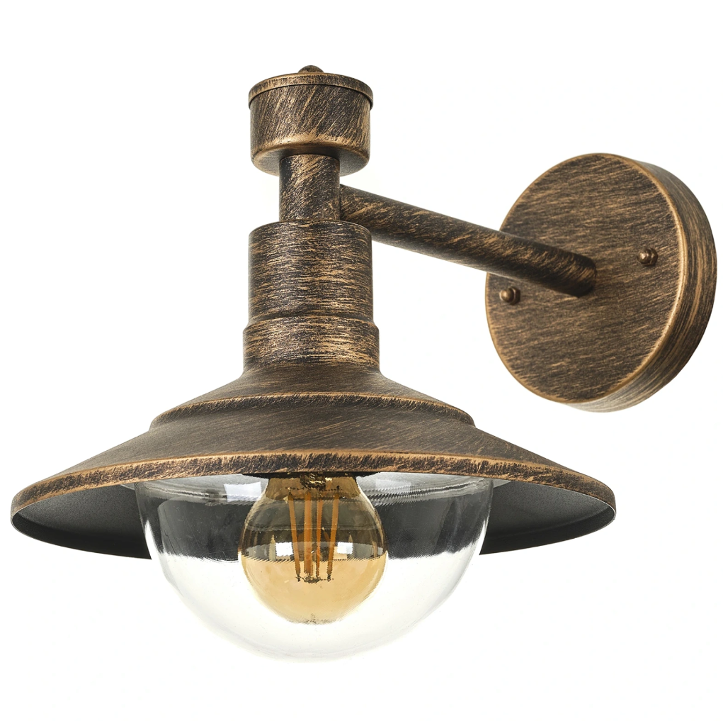 Аплик Cardiff, антично злато, 1xe27, 2979/1w sbc