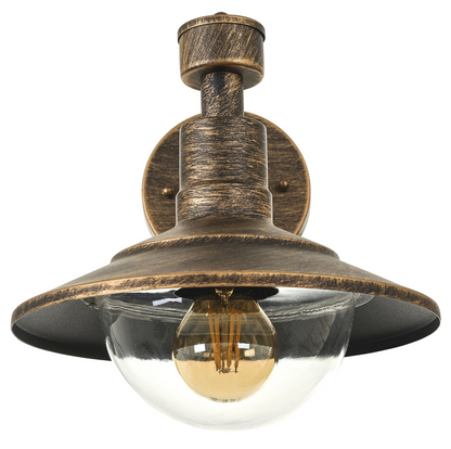 Аплик Cardiff, антично злато, 1xe27, 2979/1w sbc