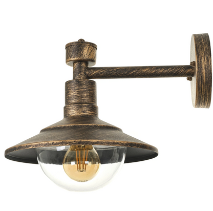 Аплик Cardiff, антично злато, 1xe27, 2979/1w sbc