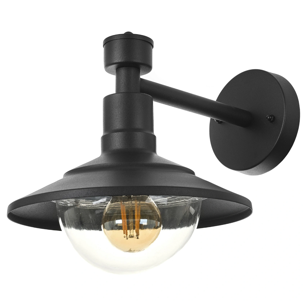 Аплик Cardiff, черен, 1xe27, 2979/1w sbk