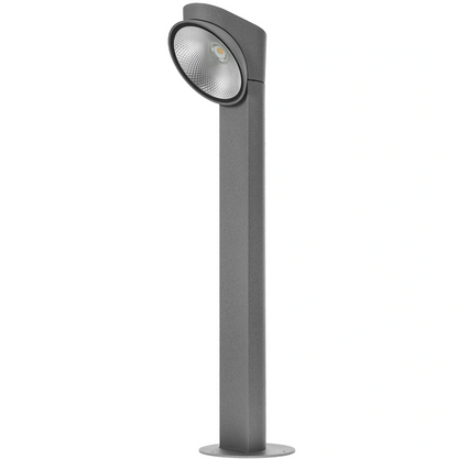 Градински стълб Newton, сив, led 12w, 4000k, 1200lm, 2855/f sg
