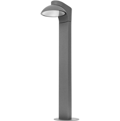 Градински стълб Newton, сив, led 12w, 4000k, 1200lm, 2855/f sg