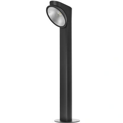 Градински стълб Newton, черен, led 12w, 4000k, 1200lm, 2855/f bk