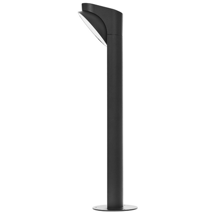 Градински стълб Newton, черен, led 12w, 4000k, 1200lm, 2855/f bk