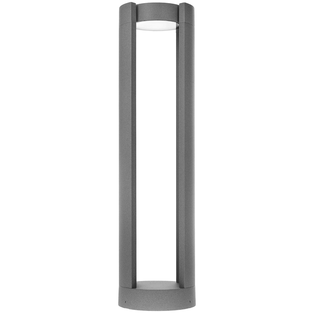 Градински стълб Newton, сив, led 12w, 4000k, 1200lm, 2856 sg