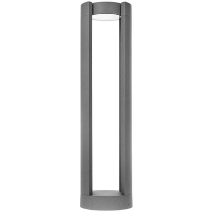 Градински стълб Newton, сив, led 12w, 4000k, 1200lm, 2856 sg