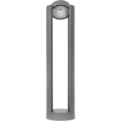 Градински стълб Newton, сив, led 12w, 4000k, 1200lm, 2856 sg