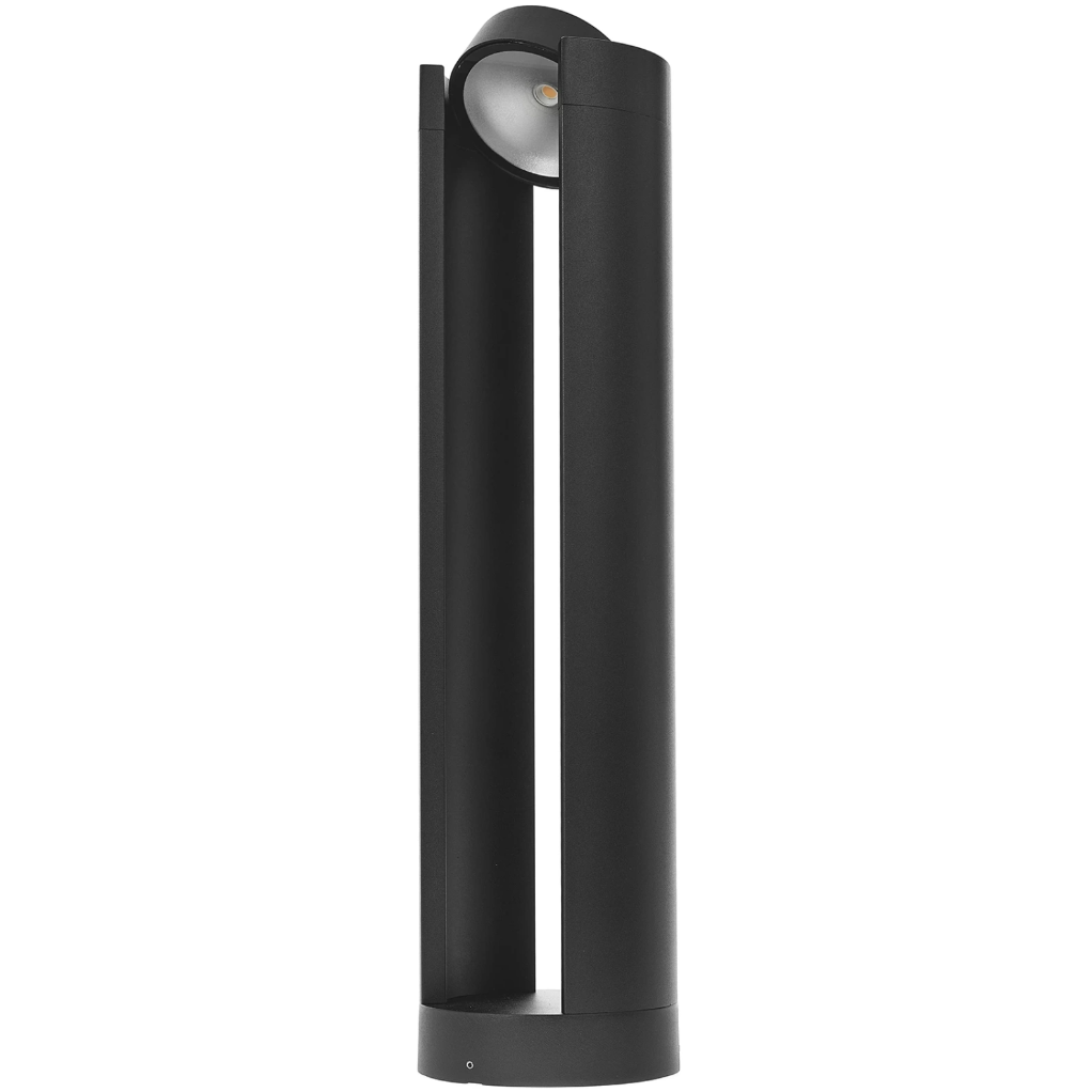 Градински стълб Newton, черен, led 12w, 4000k, 1200lm, 2856 bk
