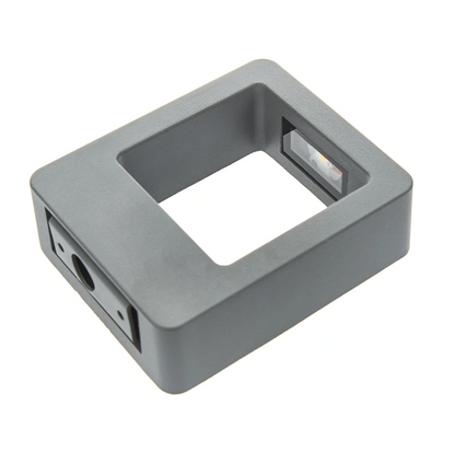 Метален градински аплик, сив, led 6w, 4000k, 2116 gy/6w