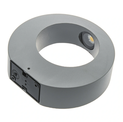 Метален градински аплик, сив, led 8w, 4000k, 2134 gy/8w