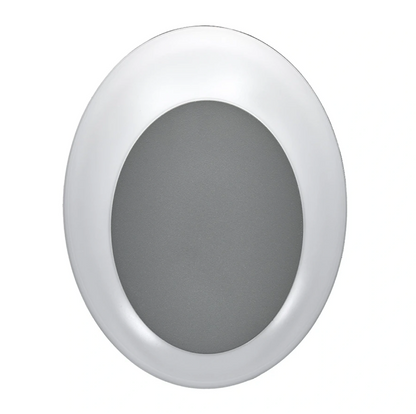 Метален градински аплик, сив, led 12w, 4000k, 2132 gy/12w