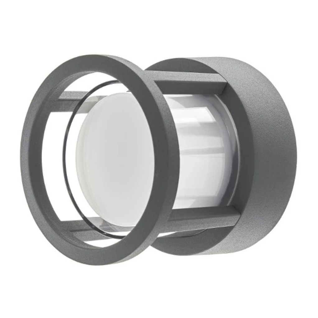 Градински аплик Bergen, сив, led 6w, 4000k, 2113 gy/6w
