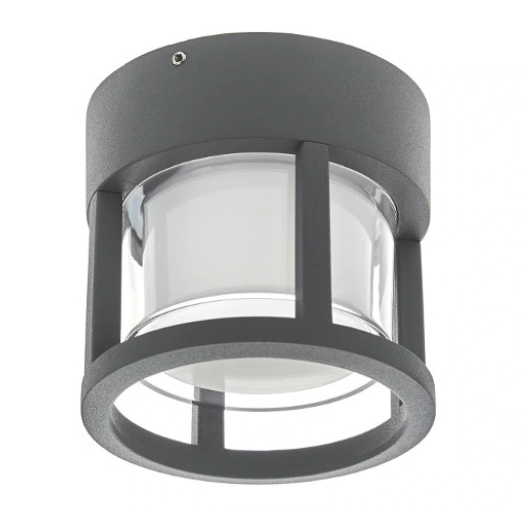 Градински аплик Bergen, сив, led 6w, 4000k, 2113 gy/6w
