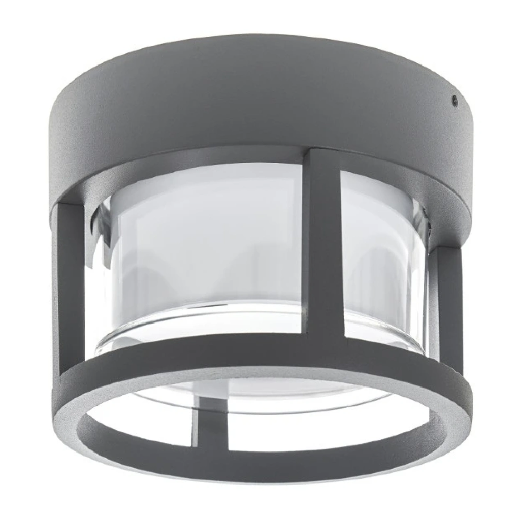 Градински аплик Bergen, сив, led 10w, 4000k, 2112 gy/10w
