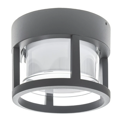 Градински аплик Bergen, сив, led 10w, 4000k, 2112 gy/10w